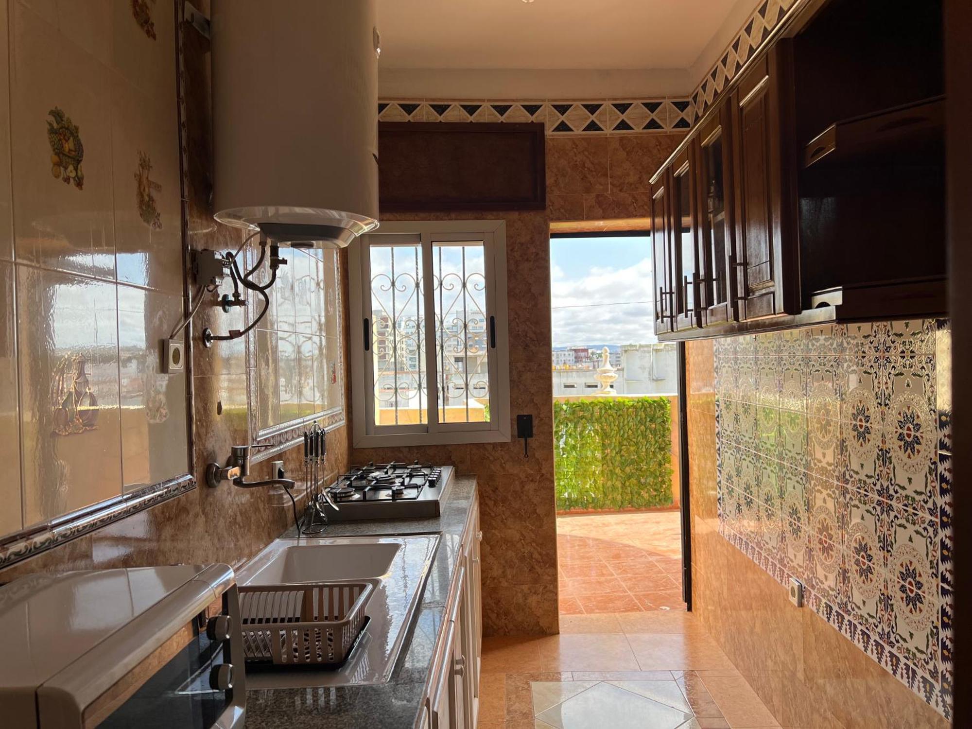 Apartment City Center Panoramic View Terrace Tanger Ngoại thất bức ảnh